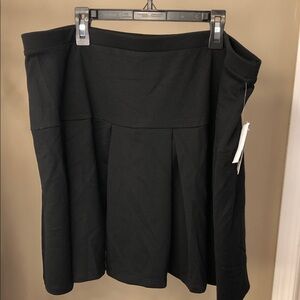BP Black Pleated Circle Skirt